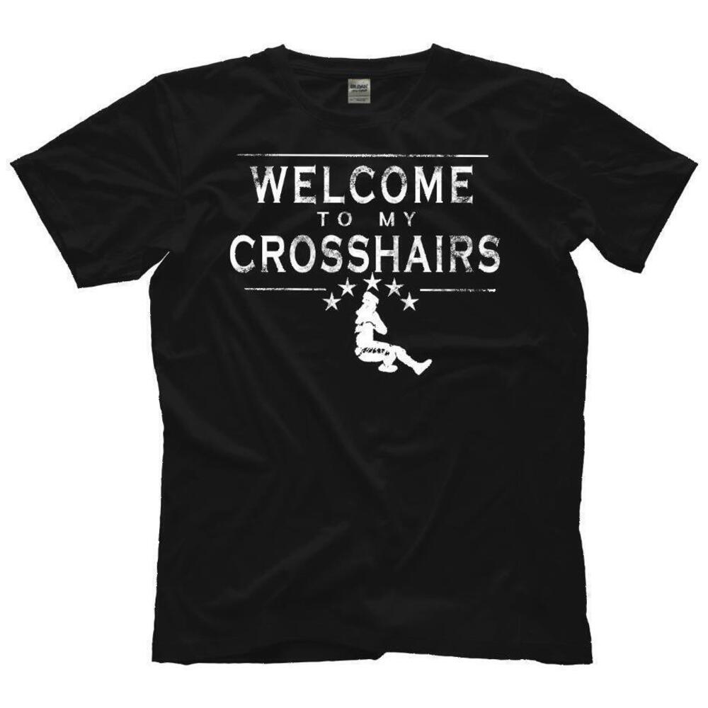 Welcome To My Crosshairs Black Tee Shirt